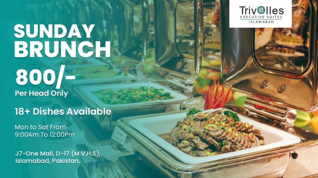 Trivelles Executive Suites Islamabad Eksteriør bilde